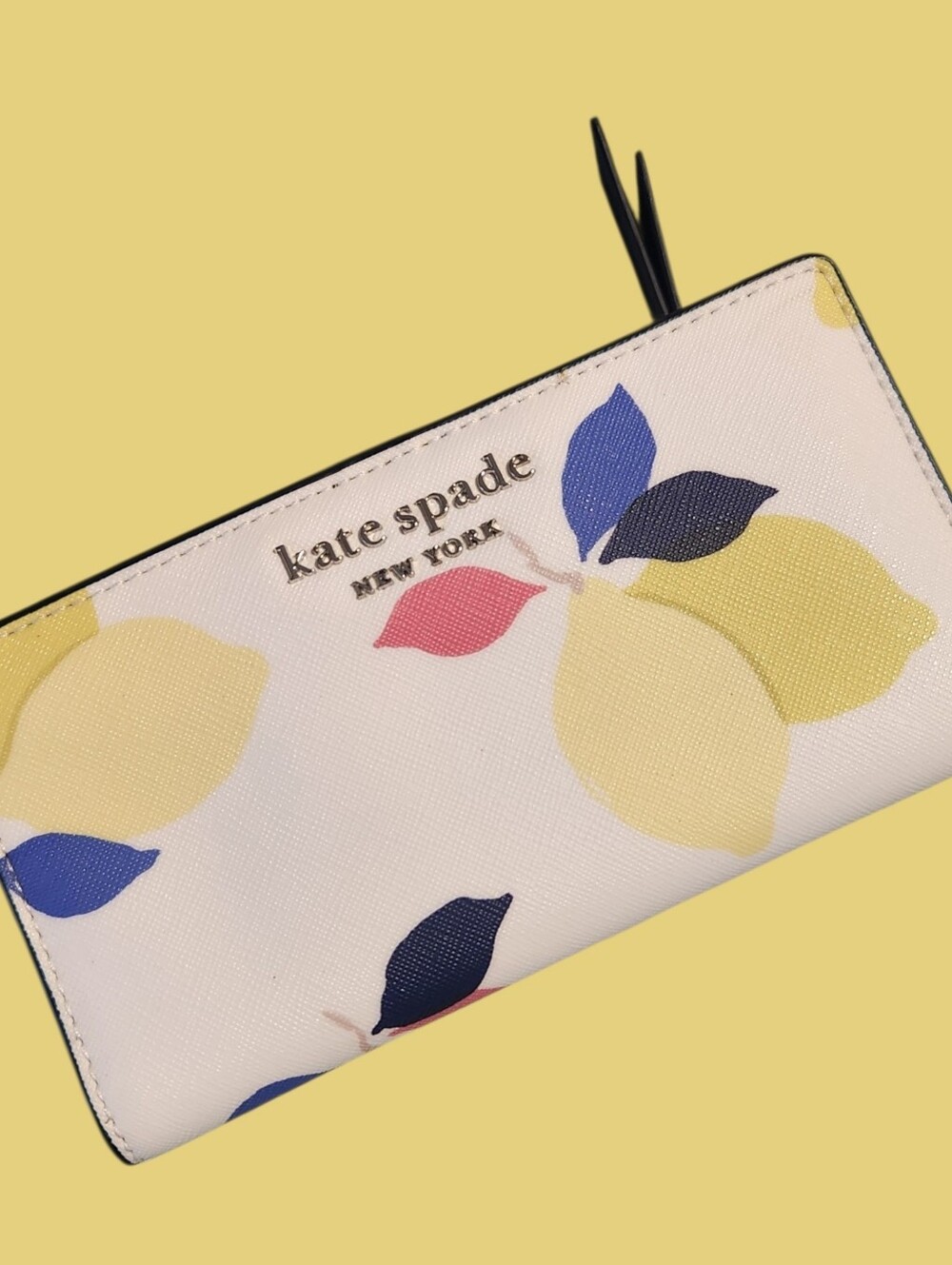Kate Spade "Sylvia" Lemon Zest Dome Crossbody , Wallet And Dusty - Picture 7 of 12
